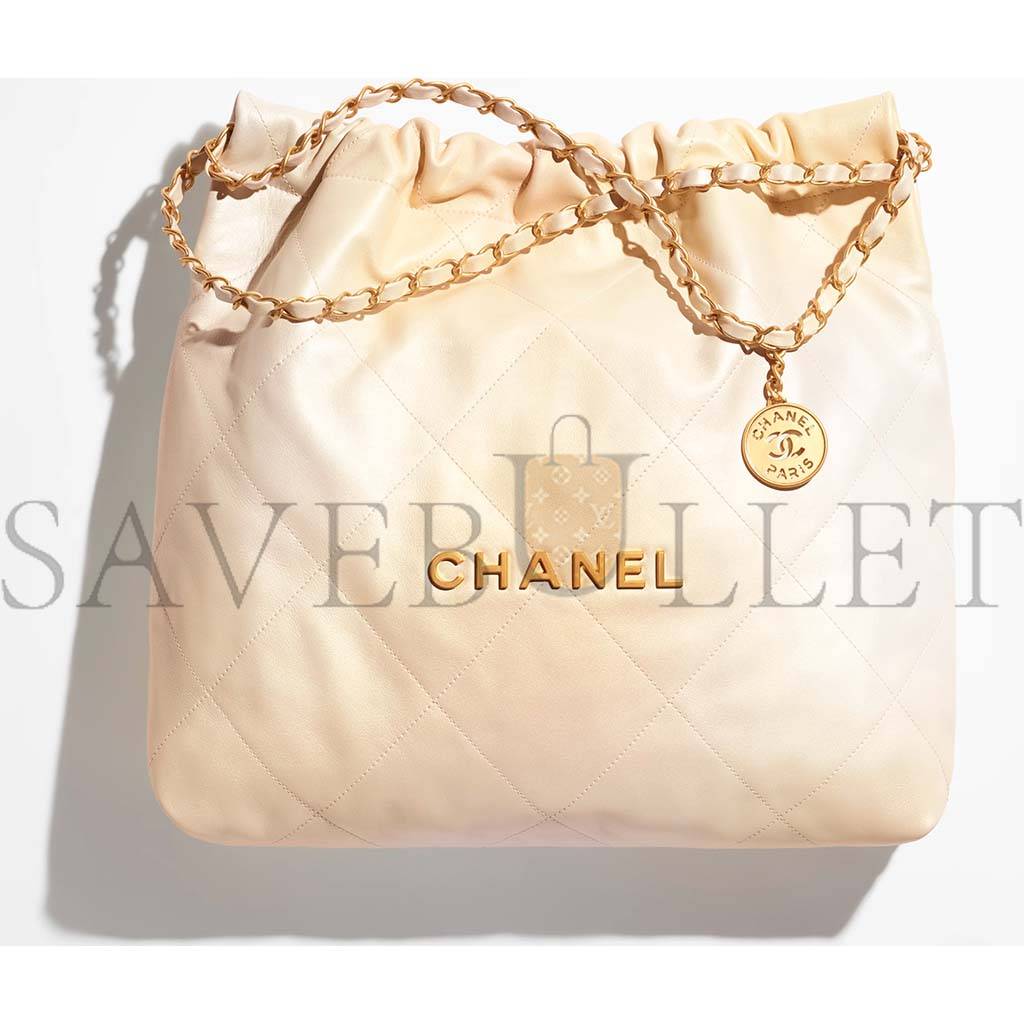 CHANEL MASTER 22 HANDBAG AS3261 B10686 NN491 (42*39*8cm)